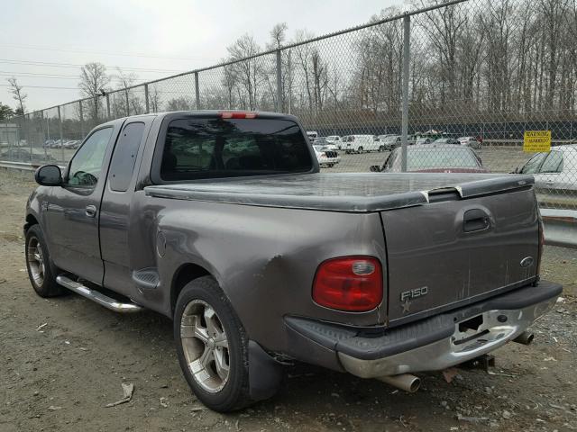 1FTRX07WX2KA73722 - 2002 FORD F150 GRAY photo 3