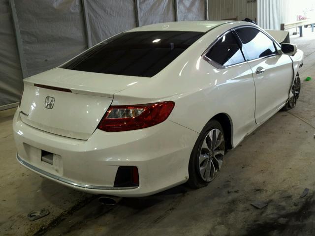 1HGCT1B87EA013070 - 2014 HONDA ACCORD EXL WHITE photo 4