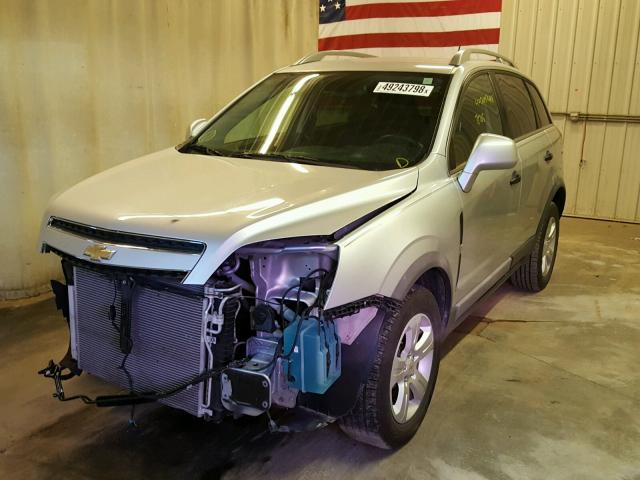3GNAL2EK2ES597922 - 2014 CHEVROLET CAPTIVA LS 银色 照片 2