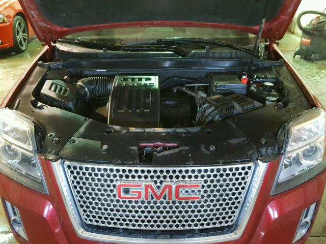 2GKFLZEK0E6131321 - 2014 GMC TERRAIN DE RED photo 7