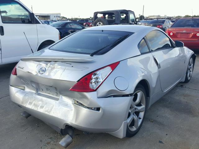 JN1AZ34D76M311857 - 2006 NISSAN 350Z COUPE SILVER photo 4