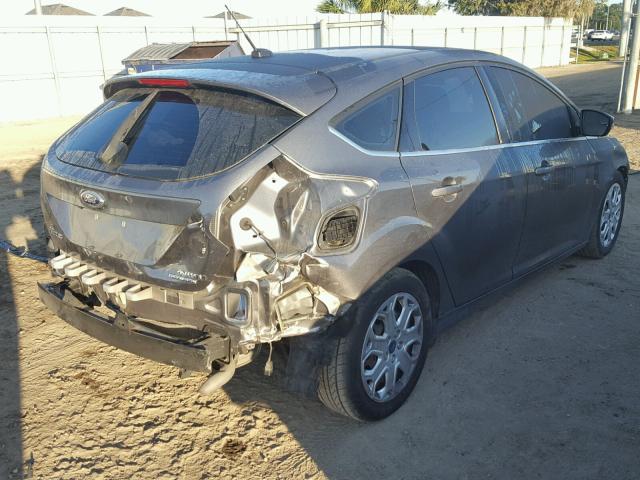 1FADP3N23EL292134 - 2014 FORD FOCUS TITA GRAY photo 4