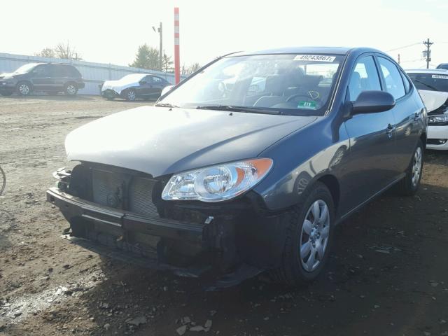 KMHDU46D58U582099 - 2008 HYUNDAI ELANTRA GL GRAY photo 2