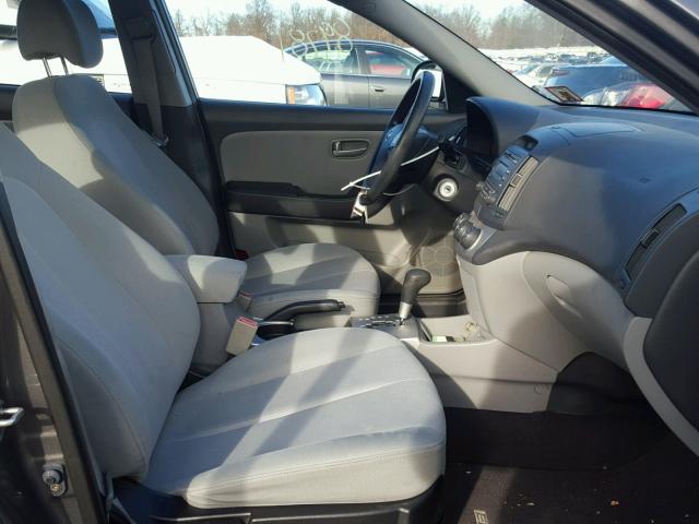 KMHDU46D58U582099 - 2008 HYUNDAI ELANTRA GL GRAY photo 5