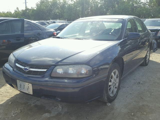 2G1WF55E529259983 - 2002 CHEVROLET IMPALA 蓝色 照片 2