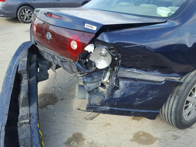 2G1WF55E529259983 - 2002 CHEVROLET IMPALA 蓝色 照片 9