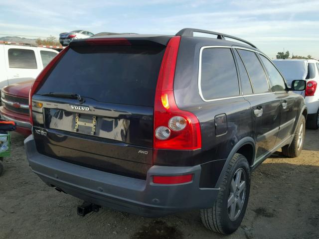 YV4CZ592561237569 - 2006 VOLVO XC90 BLUE photo 4