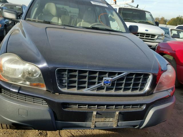 YV4CZ592561237569 - 2006 VOLVO XC90 BLUE photo 9