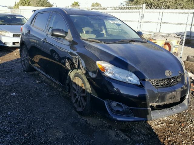 2T1GE40E29C004007 - 2009 TOYOTA COROLLA MA BLACK photo 1