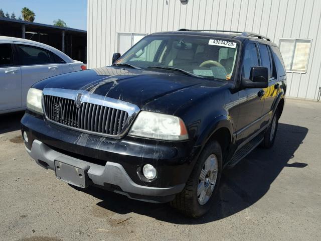 5LMEU78H93ZJ54406 - 2003 LINCOLN AVIATOR BLACK photo 2