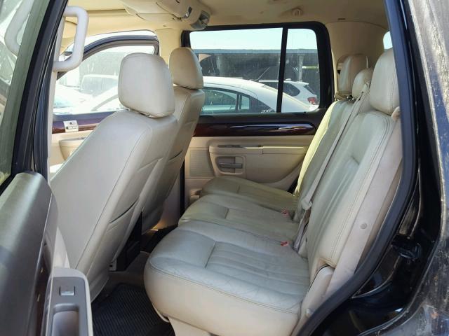 5LMEU78H93ZJ54406 - 2003 LINCOLN AVIATOR 黑色 照片 6