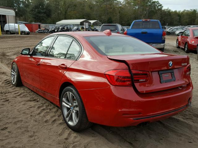 WBA8E9G52GNU28172 - 2016 BMW 328 I SULE RED photo 3