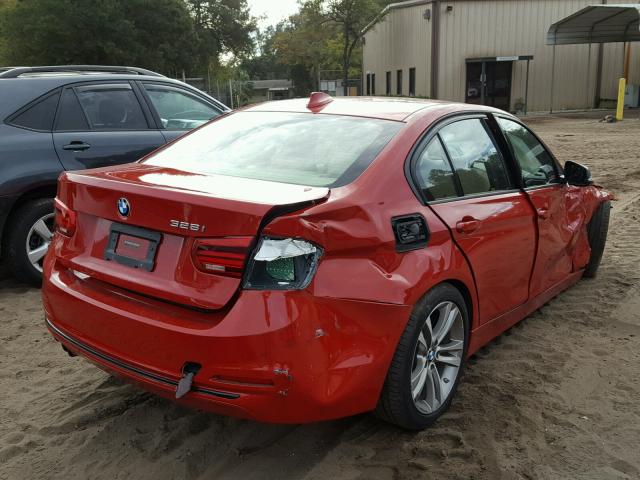 WBA8E9G52GNU28172 - 2016 BMW 328 I SULE RED photo 4
