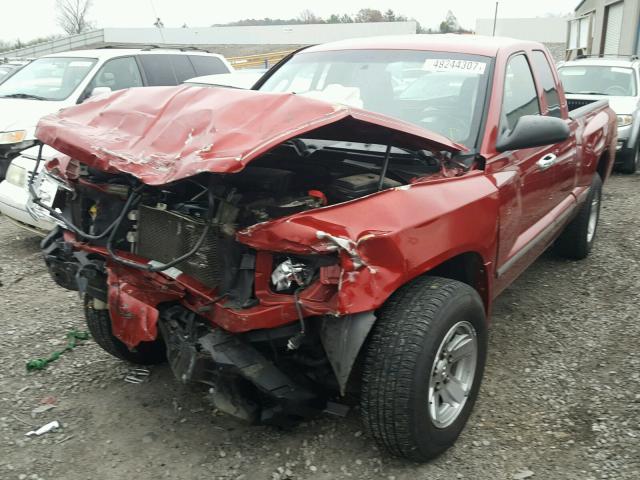 1D7CE2BK4AS107427 - 2010 DODGE DAKOTA ST RED photo 2