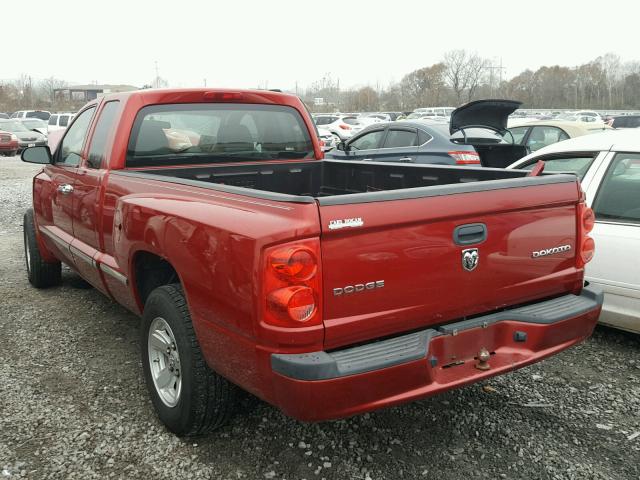 1D7CE2BK4AS107427 - 2010 DODGE DAKOTA ST RED photo 3