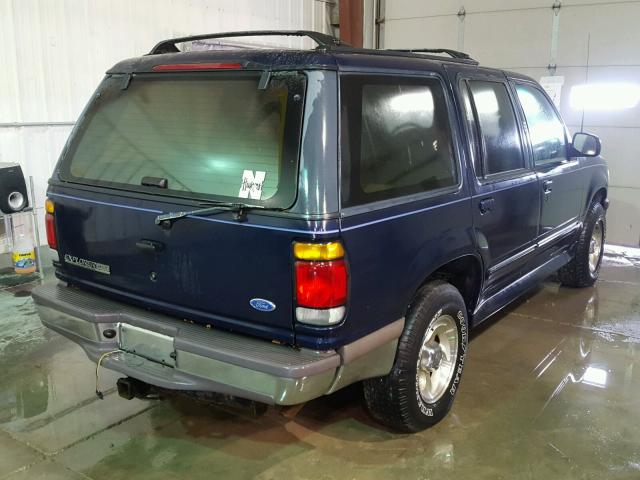 1FMDU34X8TUA16583 - 1996 FORD EXPLORER BLUE photo 4