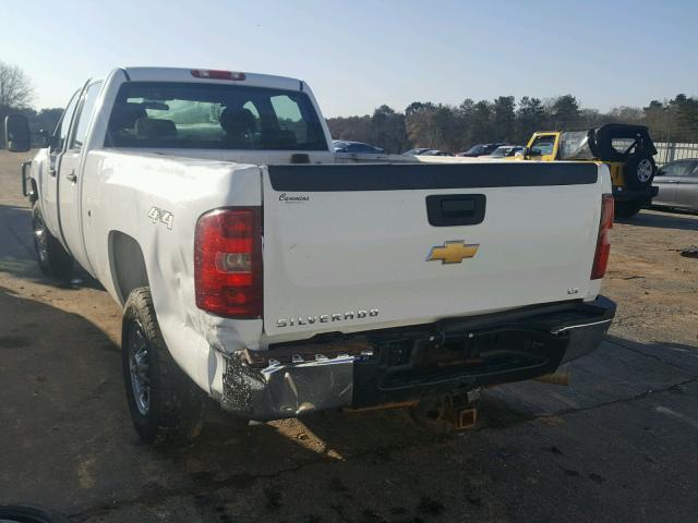 1GC1KVC81CF197081 - 2012 CHEVROLET SILVERADO WHITE photo 3