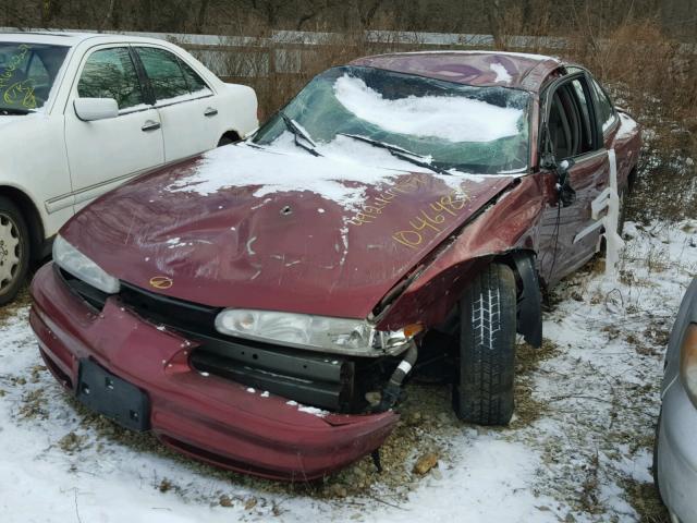 1G3WS52H02F248298 - 2002 OLDSMOBILE INTRIGUE G MAROON photo 2