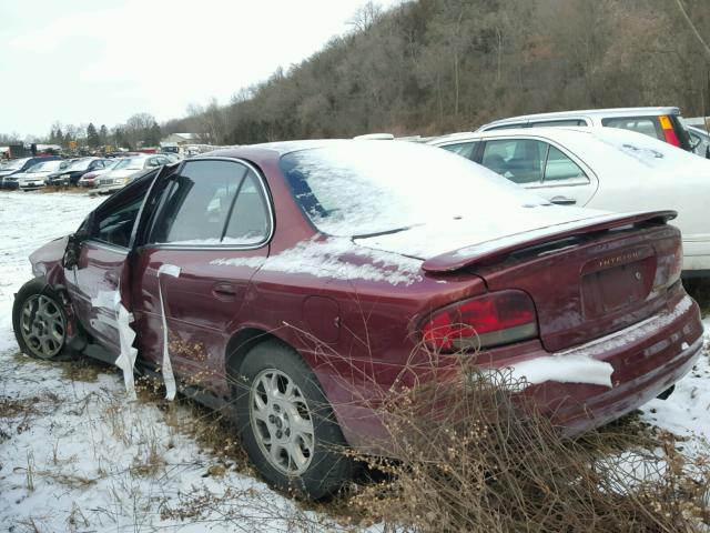 1G3WS52H02F248298 - 2002 OLDSMOBILE INTRIGUE G MAROON photo 3