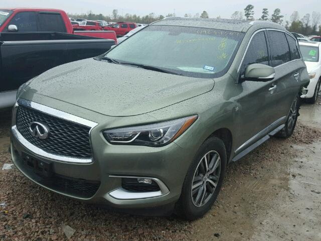 5N1AL0MNXGC506960 - 2016 INFINITI QX60 GREEN photo 2