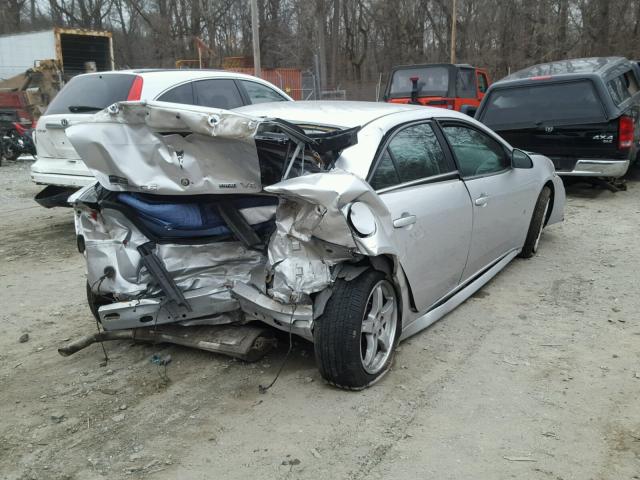 1G2ZJ57KX94257427 - 2009 PONTIAC G6 SILVER photo 4