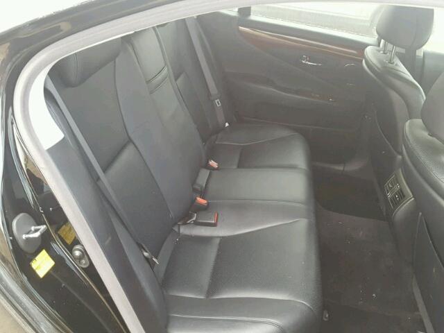 JTHBL46F095088548 - 2009 LEXUS LS 460 BLACK photo 6