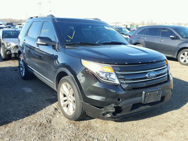 1FMHK8F8XCGA99684 - 2012 FORD EXPLORER L BLACK photo 1