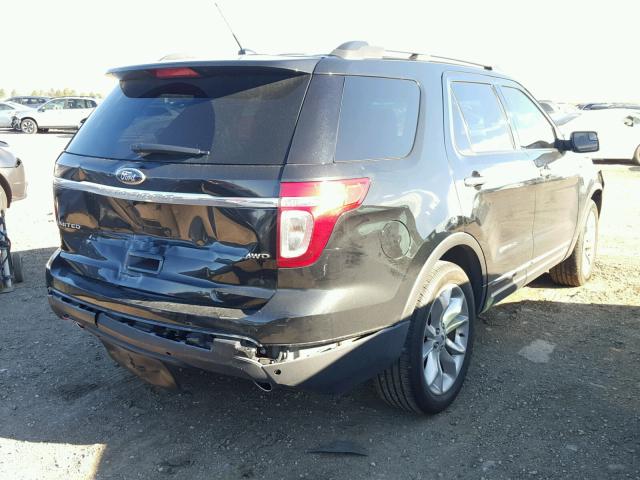 1FMHK8F8XCGA99684 - 2012 FORD EXPLORER L BLACK photo 4