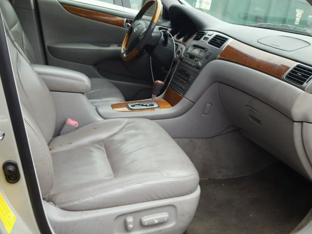 JTHBA30G555137660 - 2005 LEXUS ES 330 TAN photo 5