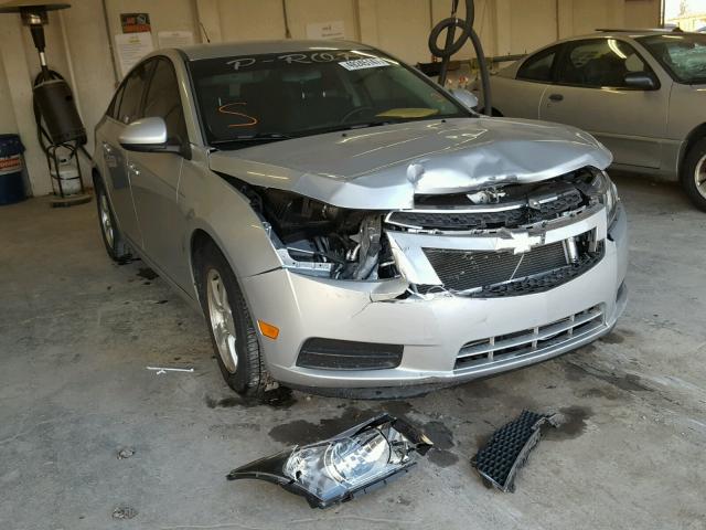 1G1PC5SB6E7135900 - 2014 CHEVROLET CRUZE LT SILVER photo 1