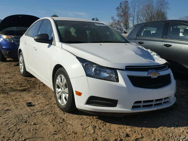 1G1PA5SH9E7473785 - 2014 CHEVROLET CRUZE LS WHITE photo 1