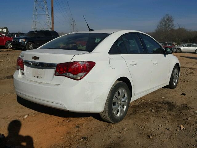 1G1PA5SH9E7473785 - 2014 CHEVROLET CRUZE LS WHITE photo 4