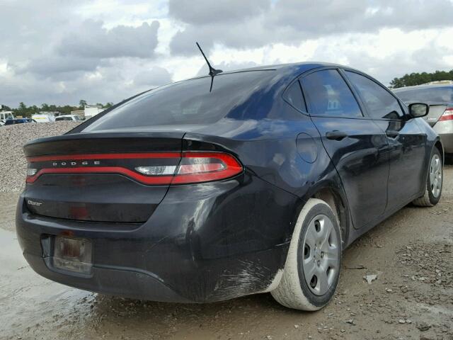 1C3CDFAA7DD344505 - 2013 DODGE DART SE BLACK photo 4