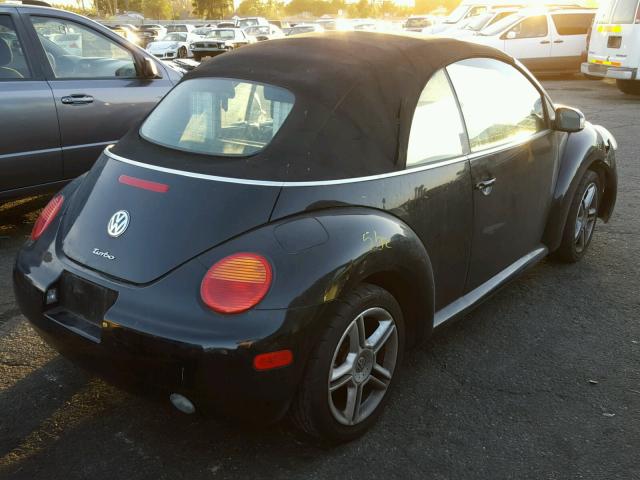 3VWCD31Y95M309068 - 2005 VOLKSWAGEN NEW BEETLE 黑色 照片 4