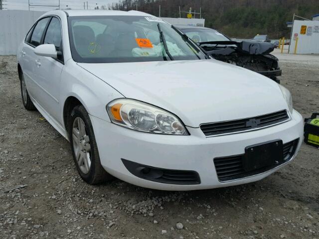 2G1WB5EK1A1188781 - 2010 CHEVROLET IMPALA LT WHITE photo 1