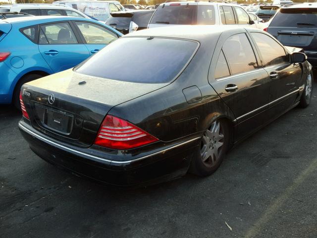 WDBNF67J76A473756 - 2006 MERCEDES-BENZ S 350 BLACK photo 4