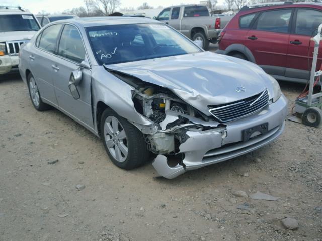 JTHBA30G855114471 - 2005 LEXUS ES 330 SILVER photo 1