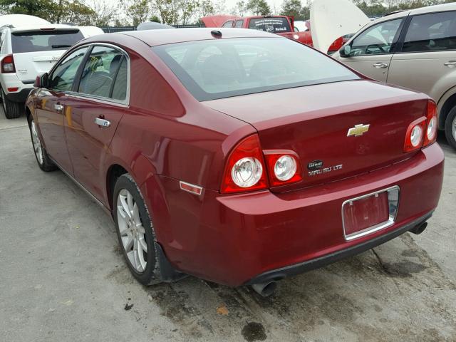 1G1ZE5E73AF108857 - 2010 CHEVROLET MALIBU LTZ 勃艮第红 照片 3