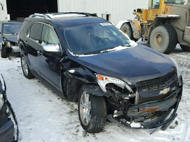 2CNFLGE50B6463762 - 2011 CHEVROLET EQUINOX LT BLACK photo 1