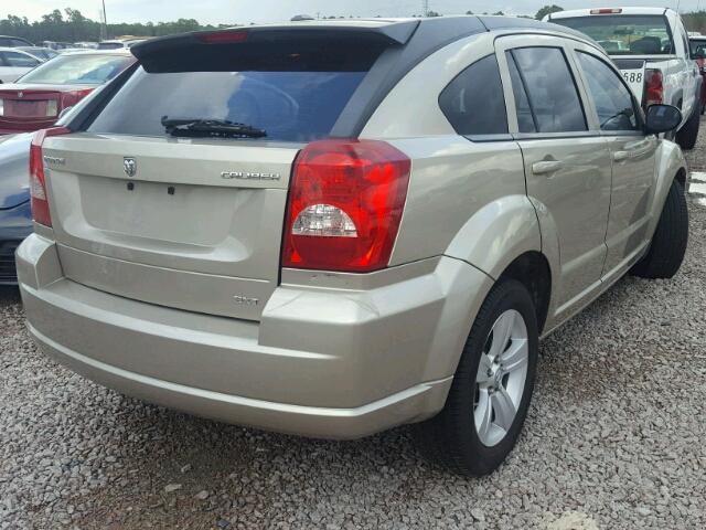 1B3CB4HA2AD651007 - 2010 DODGE CALIBER SX GOLD photo 4