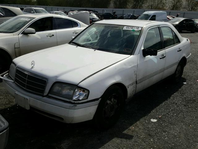 WDBHA28E6RF096513 - 1994 MERCEDES-BENZ C 280 WHITE photo 2