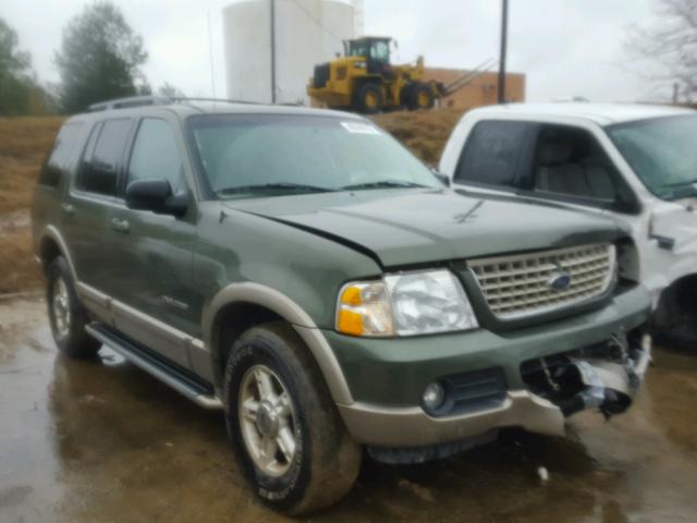 1FMZU74W32UC91586 - 2002 FORD EXPLORER E GREEN photo 1