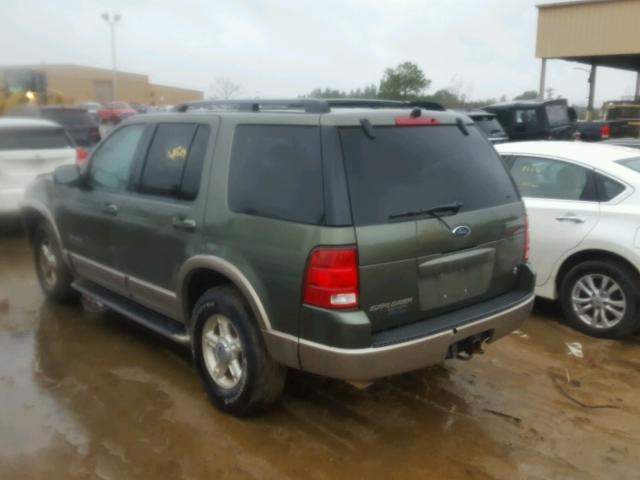 1FMZU74W32UC91586 - 2002 FORD EXPLORER E GREEN photo 3