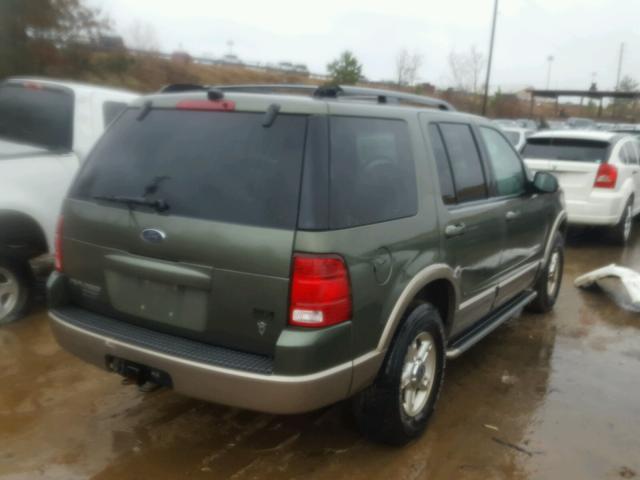 1FMZU74W32UC91586 - 2002 FORD EXPLORER E GREEN photo 4