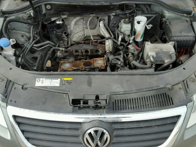 WVWJK73C08P044838 - 2008 VOLKSWAGEN PASSAT TUR GREEN photo 7