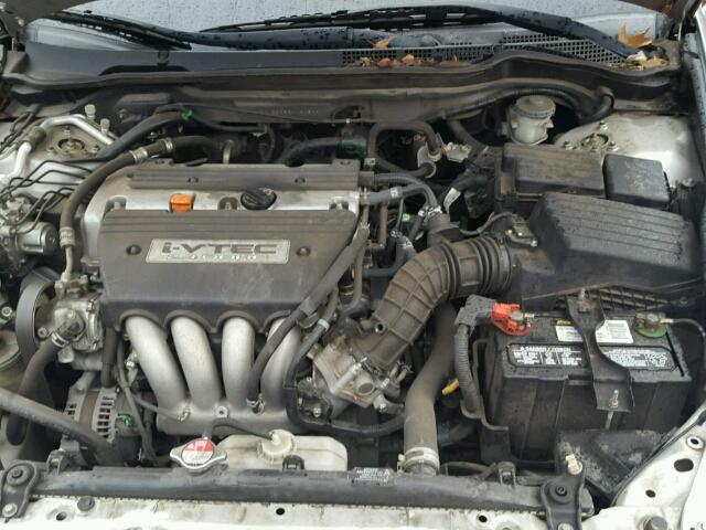 1HGCM56856A164599 - 2006 HONDA ACCORD EX SILVER photo 7