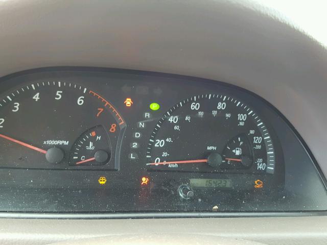 4T1BE32K24U829155 - 2004 TOYOTA CAMRY LE ბეჟი ფოტო 8