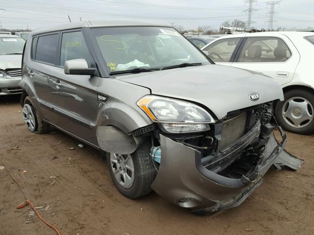 KNDJT2A5XD7603200 - 2013 KIA SOUL GRAY photo 1