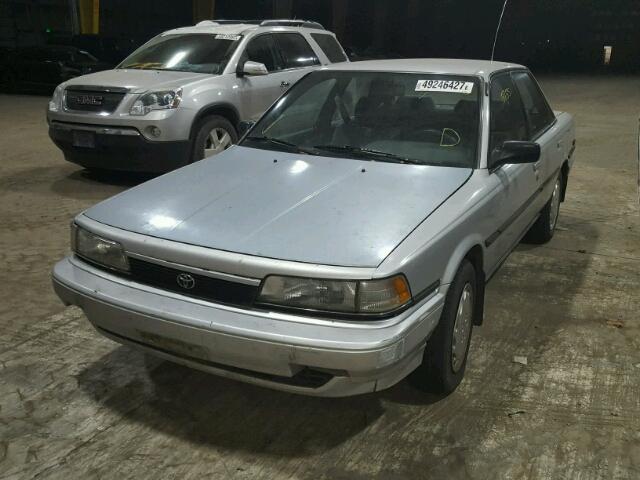 JT2SV21E4M3447394 - 1991 TOYOTA CAMRY DLX SILVER photo 2