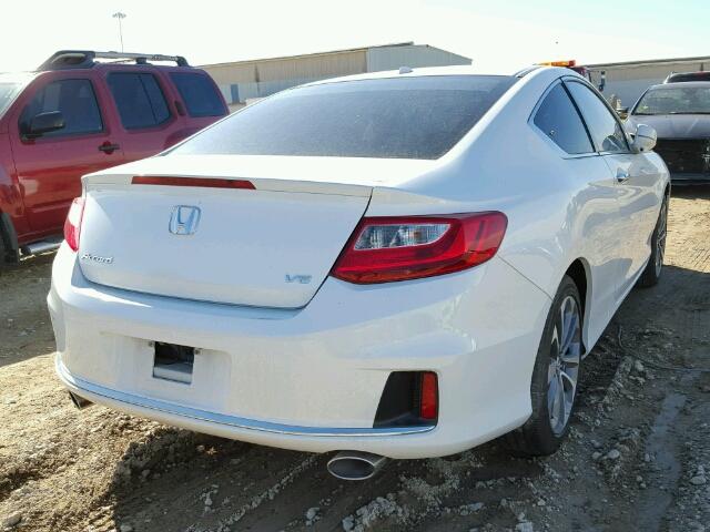 1HGCT2B89EA005316 - 2014 HONDA ACCORD EXL WHITE photo 4